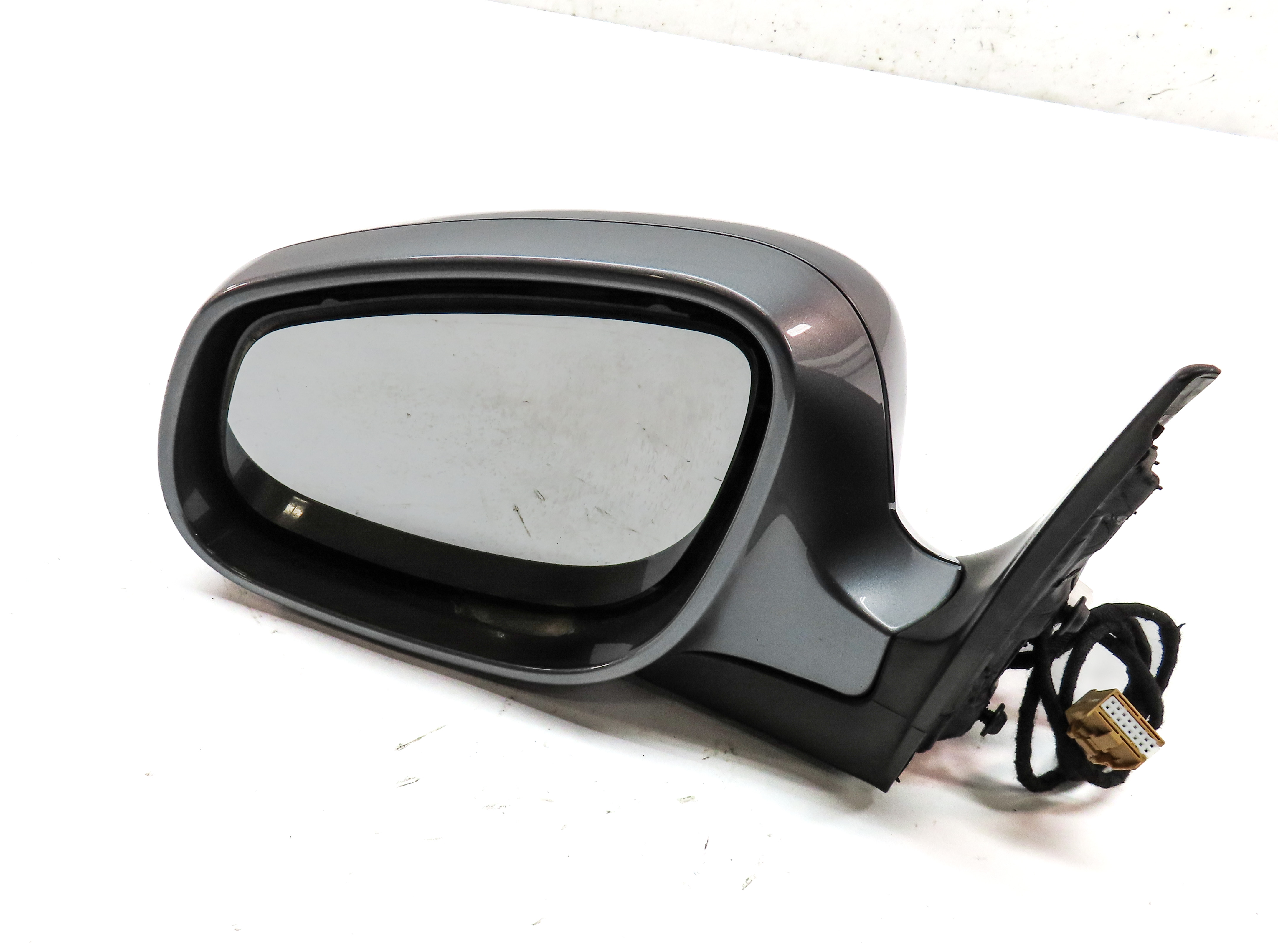03-06 PORSCHE CAYENNE (955) LEFT HEATED P-FOLD DOOR MIRROR (Titanium Metallic) — exact item pictured